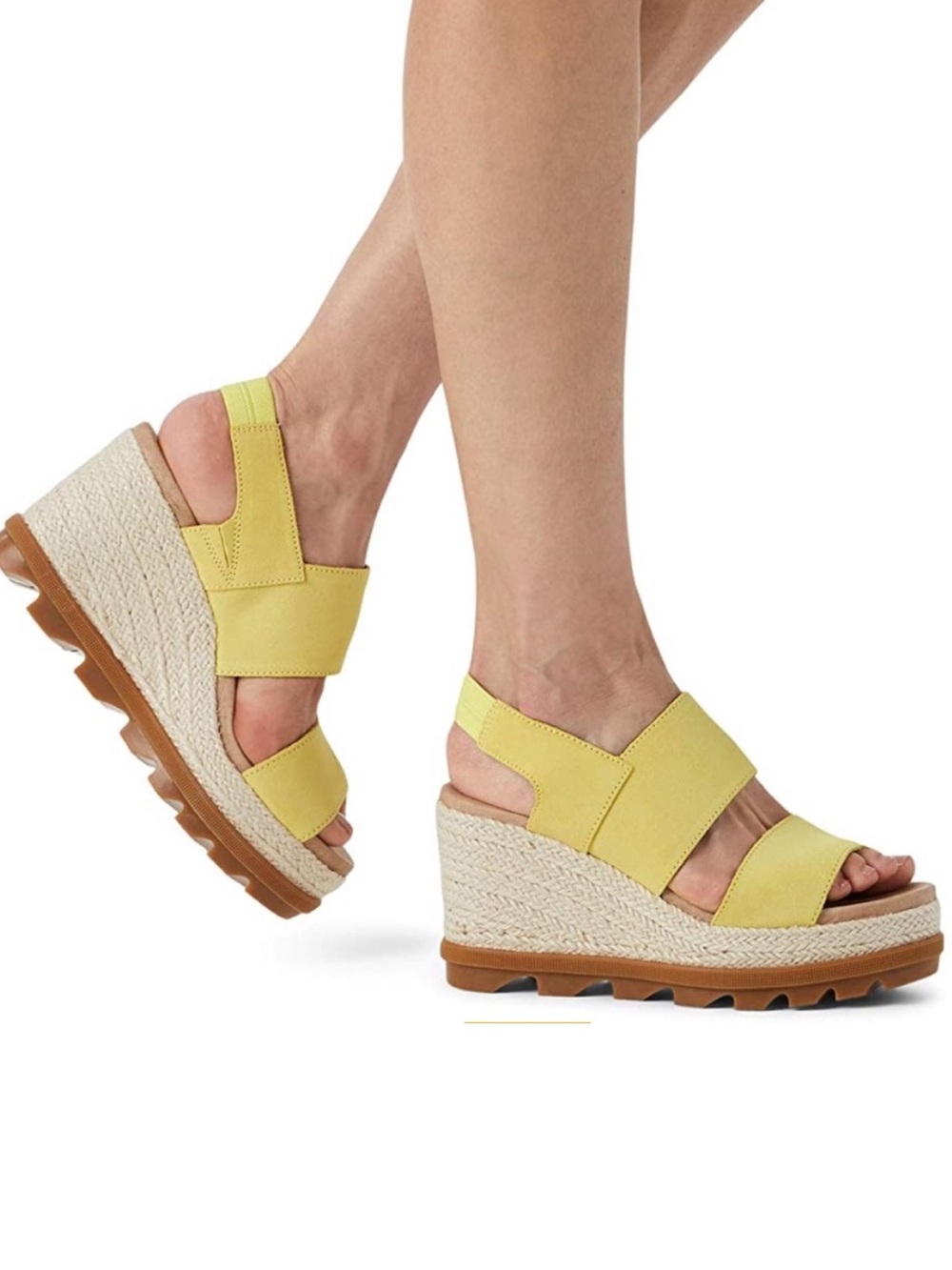 Sorel Joanie II Slingback Platform Wedge Sandal in Sunnyside Size 9